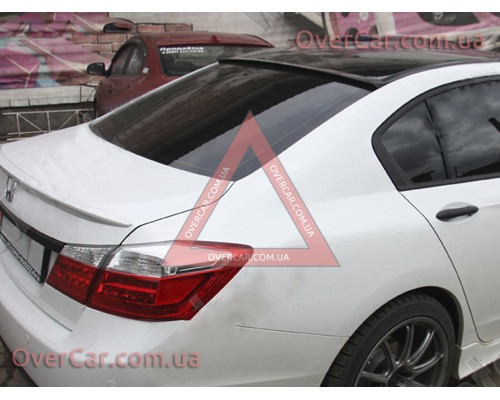 Козырек на стекло Honda Accord 2013- Бленда Седан (стеклопластик, под покраску)