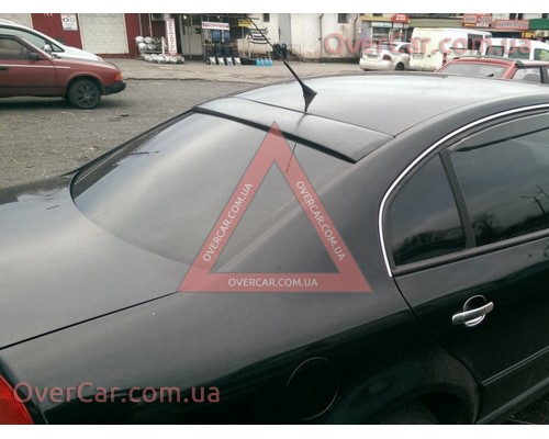 Козырек на стекло Skoda Superb 01-08 Бленда (стеклопластик, под покраску)