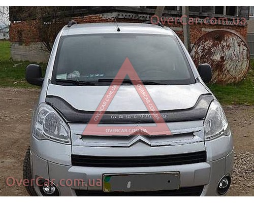 Мухобойка Citroen Berlingo 2008- Длинная (Vip Tuning)