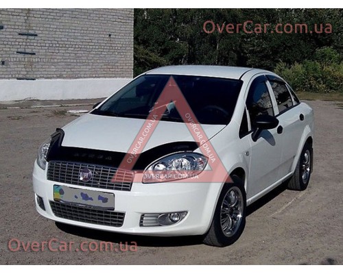 Мухобойка Fiat Linea 2007- (Vip Tuning)