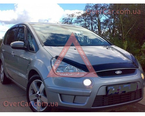 Мухобойка Ford S-MAX 06-10 Длинная (Vip Tuning)
