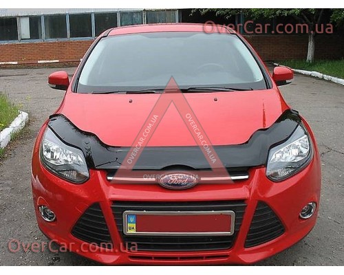 Мухобойка Ford Focus 11-15 Длинная (Vip Tuning)