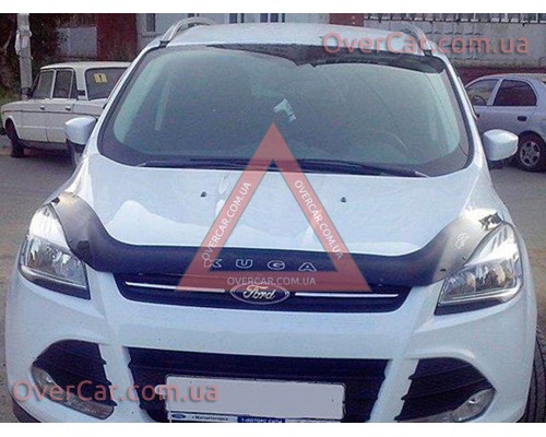 Мухобойка Ford Kuga 2013- Длинная (Vip Tuning)