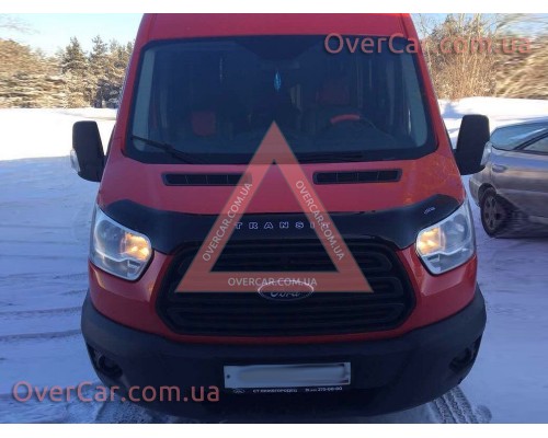 Мухобойка Ford Transit 2014- Вариант 2 (Vip Tuning)