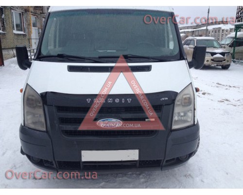 Мухобойка Ford Transit 06-14 Короткая (Vip Tuning)