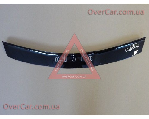 Мухобойка Honda Civic 06-12 Хэтчбек (Vip Tuning)