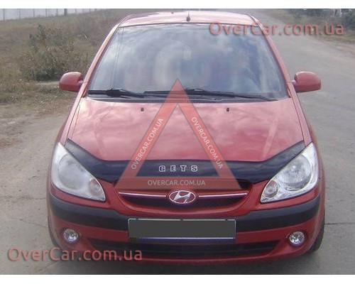 Мухобойка Hyundai Getz 2005- (Vip Tuning)