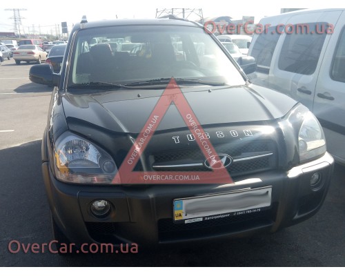 Мухобойка Hyundai Tucson 2004-2014 (Vip Tuning)