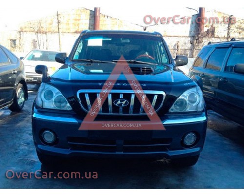 Мухобойка Hyundai Terracan 2001-2007 (Vip Tuning)
