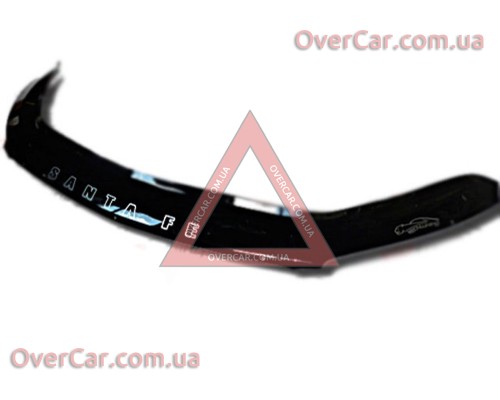 Мухобойка Hyundai Santa Fe 2012- (Vip Tuning)