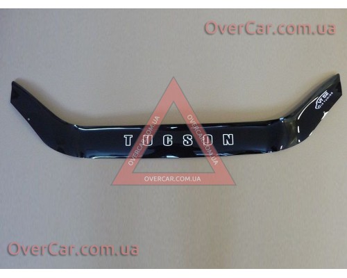 Мухобойка Hyundai Tucson 2004-2014 без клыков (Vip Tuning)