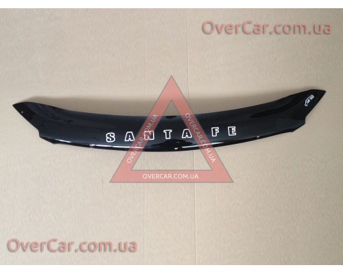 Мухобойка Hyundai Santa Fe 2012- Короткая (Vip Tuning)