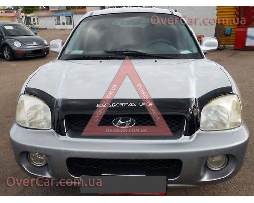 Мухобойка Hyundai Santa Fe 2000-2006 (Vip Tuning)