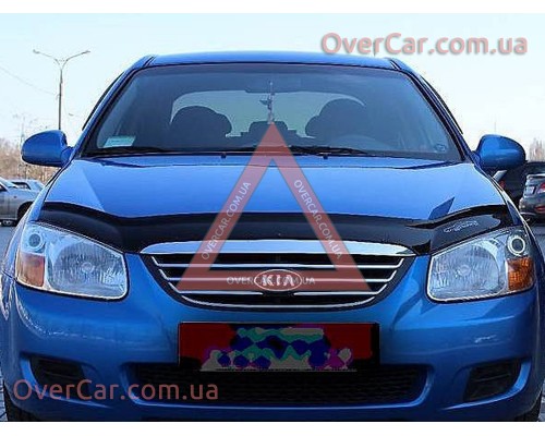Мухобойка, дефлектор капота KIA Cerato 2005-2009 (Vip Tuning)