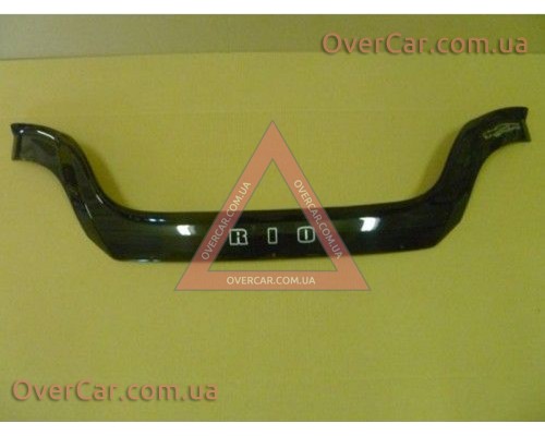 Мухобойка, дефлектор капота KIA Rio 2003-2005 (Vip Tuning)