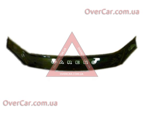 Мухобойка, дефлектор капота KIA Carens 2002-2006 (Vip Tuning)