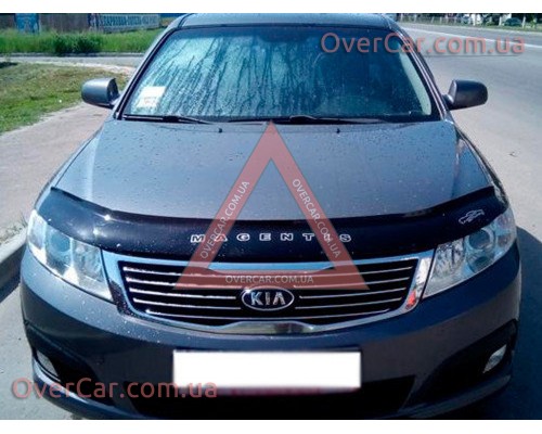 Мухобойка, дефлектор капота KIA Magentis 2008-2010 (Vip Tuning)
