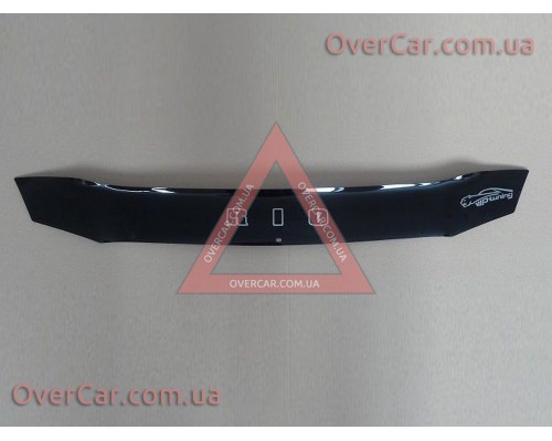 Мухобойка, дефлектор капота KIA Rio 2005-2011 Короткая (Vip Tuning)
