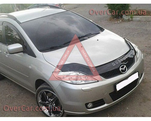 Мухобойка, дефлектор капота Mazda 5 2005-2010 (Vip Tuning)