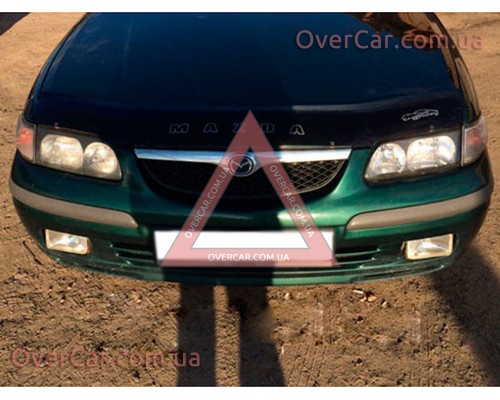 Мухобойка, дефлектор капота Mazda 626 GF 1997-1999 (Vip Tuning)