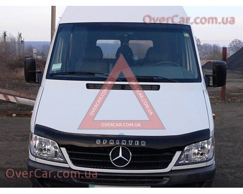 Мухобойка, дефлектор капота Mercedes-Benz Sprinter 2002-2006 (Vip Tuning)