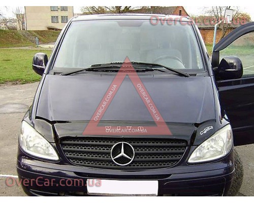 Мухобойка, дефлектор капота Mercedes-Benz Vito/Viano (W639) 2003-2014 (Vip Tuning)