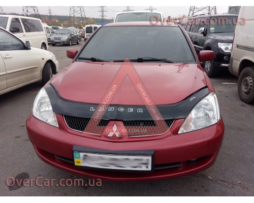 Мухобойка, дефлектор капота Mitsubishi Lancer 9 2003-2007 (Vip Tuning)