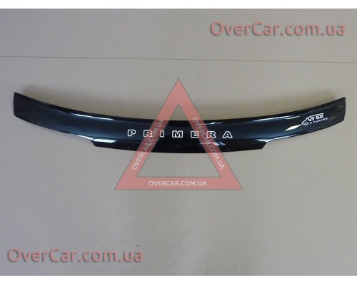 Мухобойка, дефлектор капота Nissan Primera P10 1991-1996 (Vip Tuning)