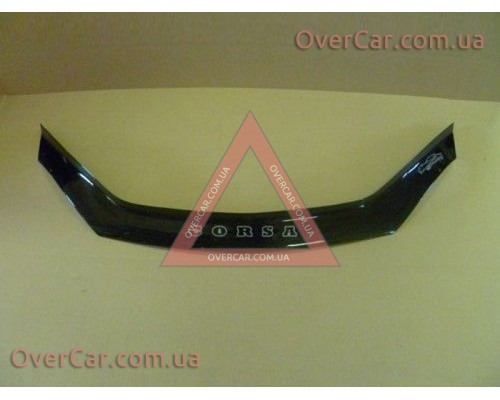 Мухобойка, дефлектор капота Opel Corsa С 2000-2007 (Vip Tuning)