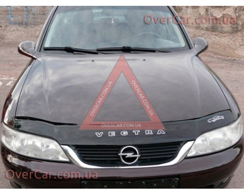Мухобойка, дефлектор капота Opel Vectra B 1996-2001 (Vip Tuning)