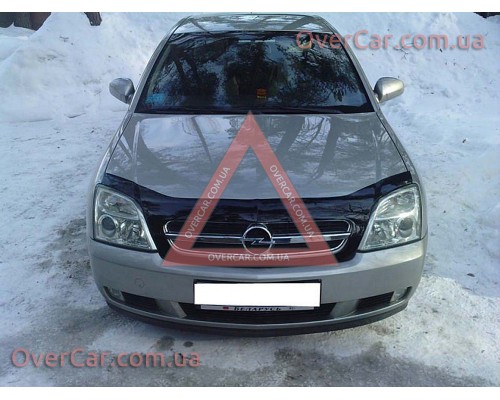 Мухобойка, дефлектор капота Opel Vectra C 2002-2006 (Vip Tuning)