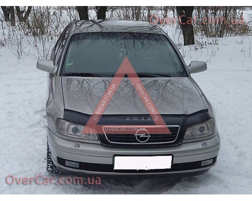 Мухобойка, дефлектор капота Opel Omega В 1999-2003 (Vip Tuning)