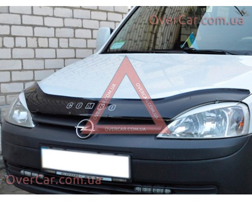 Мухобойка, дефлектор капота Opel Combo C 2001-2011 (Vip Tuning)