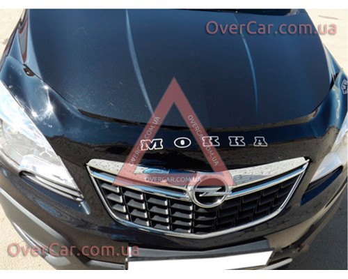 Мухобойка, дефлектор капота Opel Mokka 2012- (Vip Tuning)