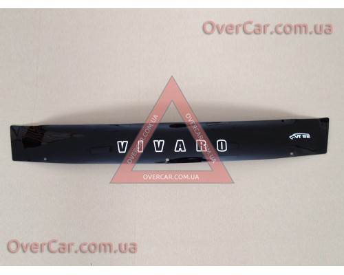 Мухобойка, дефлектор капота Opel Vivaro 2001-2014 Короткая (Vip Tuning)