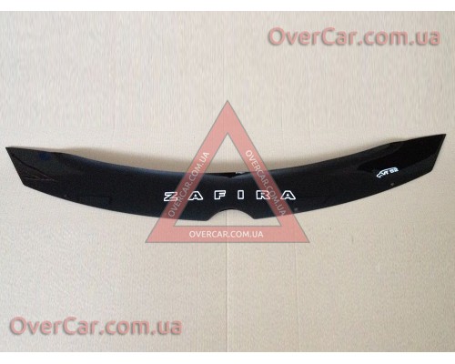 Мухобойка, дефлектор капота Opel Zafira С 2011-2016 Короткая (Vip Tuning)