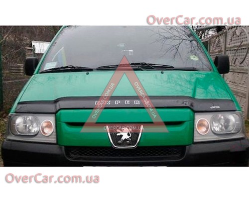 Мухобойка, дефлектор капота Peugeot Expert 2004-2007 (Vip Tuning)