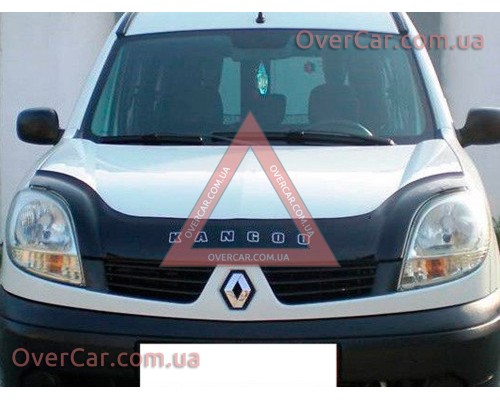Мухобойка, дефлектор капота Renault Kangoo 2003-2008 (Vip Tuning)