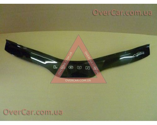 Мухобойка, дефлектор капота Renault Laguna 2001-2005 (Vip Tuning)