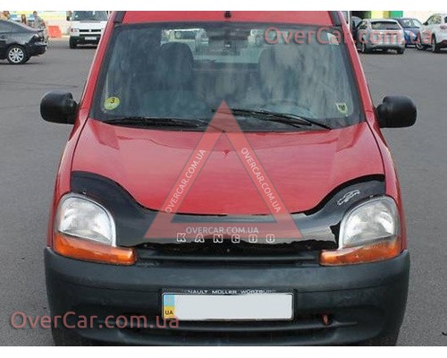 Мухобойка, дефлектор капота Renault Kangoo 1997-2003 (Vip Tuning)