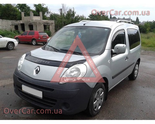 Мухобойка, дефлектор капота Renault Kangoo 2007-2013 (Vip Tuning)