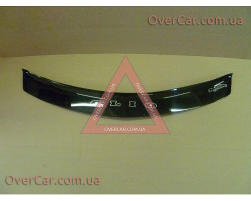 Мухобойка, дефлектор капота Renault Clio III 2005-2013 (Vip Tuning)