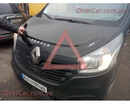 Мухобойка Renault Trafic 2014- (Vip Tuning)