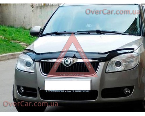 Мухобойка Skoda Roomster 2006-2010 (Vip Tuning)
