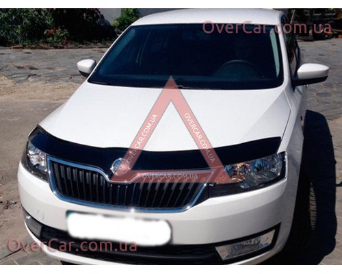 Мухобойка Skoda Rapid 2012- (Vip Tuning)