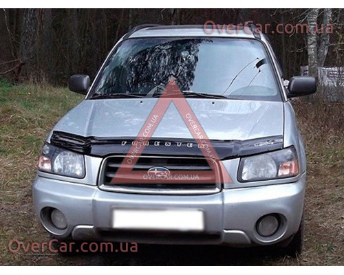 Мухобойка Subaru Forester 2002-2005 Кузов SG5, SG9 (Vip Tuning)