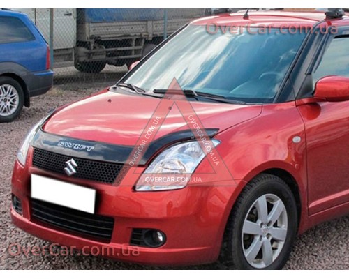 Мухобойка Suzuki Swift 2004-2010 (Vip Tuning)
