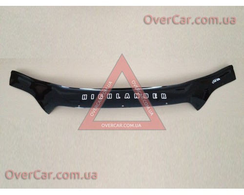 Мухобойка Toyota Highlander 2007-2010 (Vip Tuning)