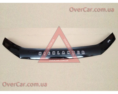Мухобойка Toyota Highlander 2010-2013 (Vip Tuning)