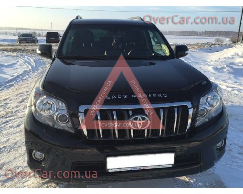 Мухобойка Toyota Land Cruiser Pradо 150 2009-2013 До рестайлинга (Vip Tuning)